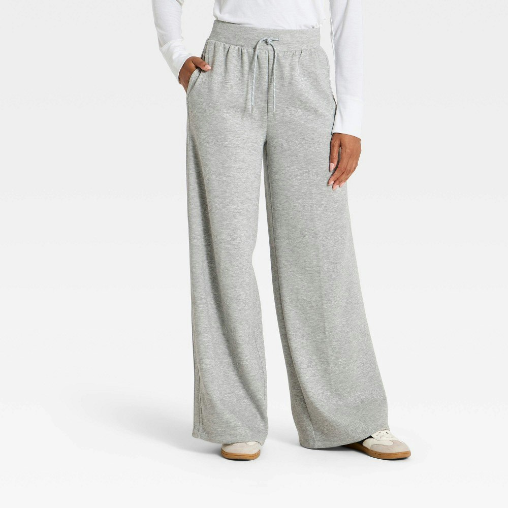 All in Motion Women's Airy Sleek Pique Wide Leg Sweatpants: $35 All in Motion Women's Airy Sleek Pique Wide Leg Sweatpants: $35