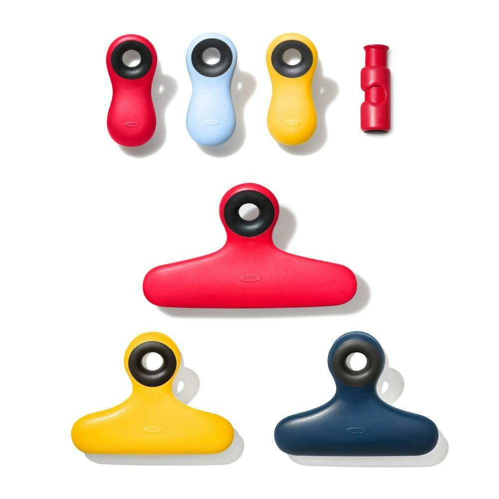 OXO 7-Piece Plastic Bag Clip Set: $16.99