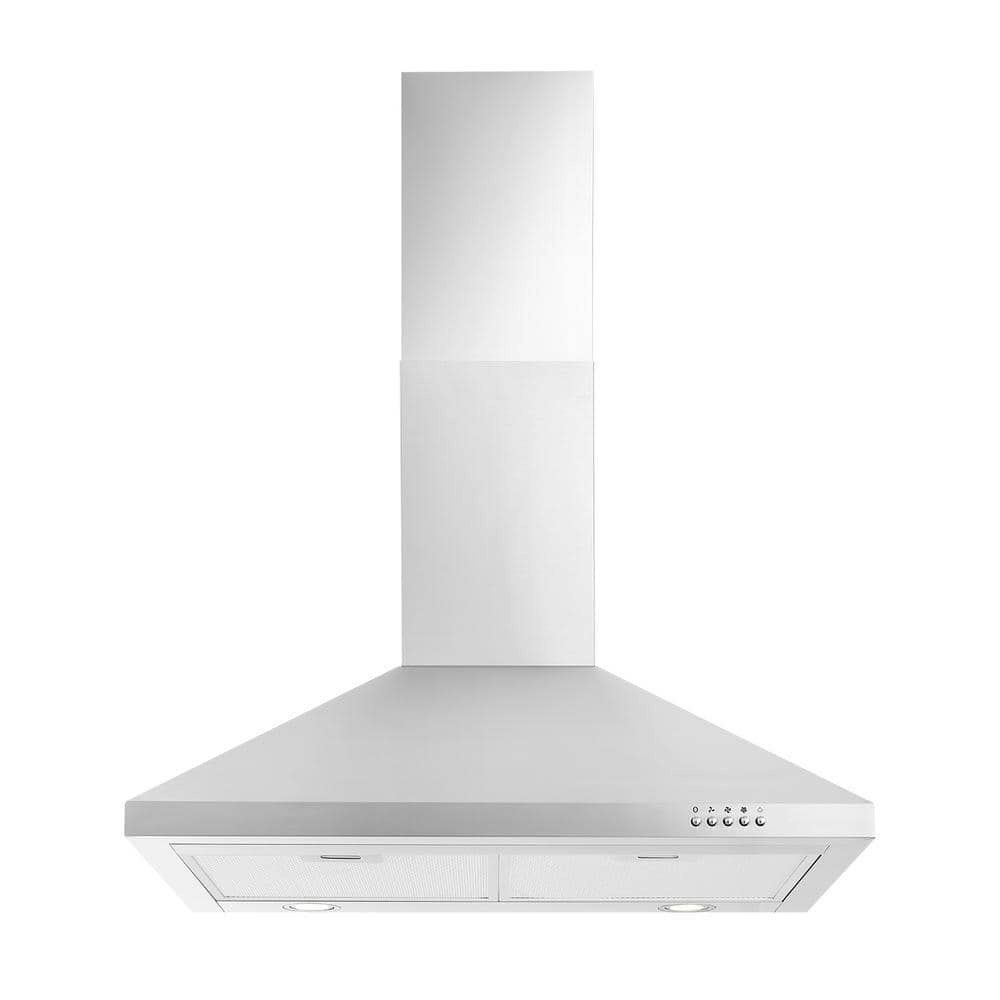 30-Inch 450 CFM Wall Mounted Stainless Steel Range Hood: $283.05