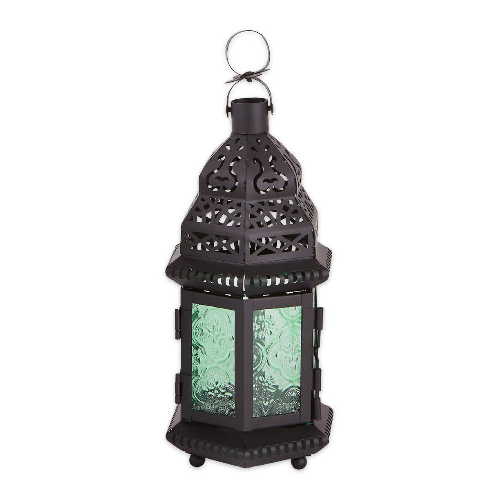 Zingz & Thingz 10.25-Inch Moroccan Style Iron and Glass Outdoor Lantern: $23.49 Zingz & Thingz 10.25-Inch Moroccan Style Iron and Glass Outdoor Lantern: $23.49