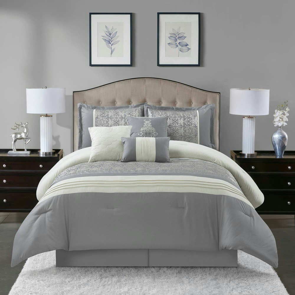 Nanshing 7-Piece Charley California King Comforter Set: $115.99
