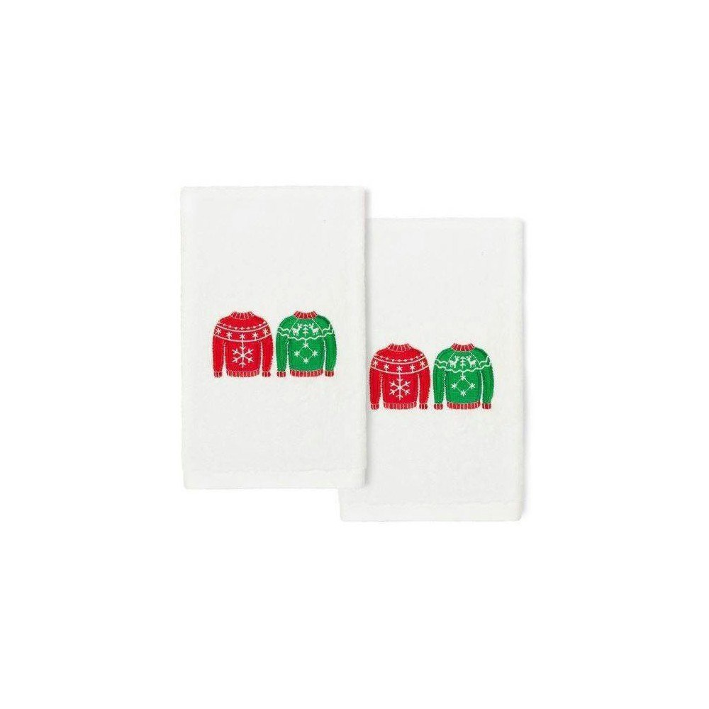 Linum Home Textiles Holiday Hand Towel 2-Pack: $43.49