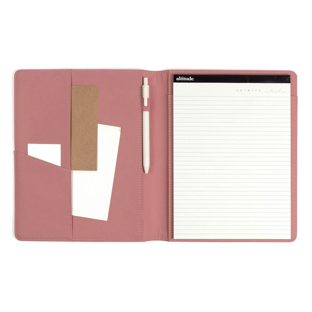 Altitude 8.5" x 10.5" Vegan Leather Padfolio: $14.99 Altitude 8.5" x 10.5" Vegan Leather Padfolio: $14.99