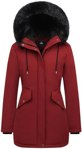 Moerdeng Women's Long Winter Down Puffer Jacket: $59.49