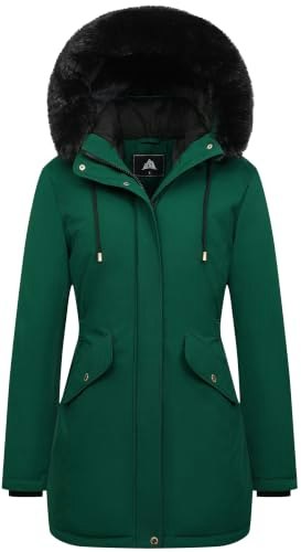 Moerdeng Women's Long Winter Down Puffer Jacket: $59.49