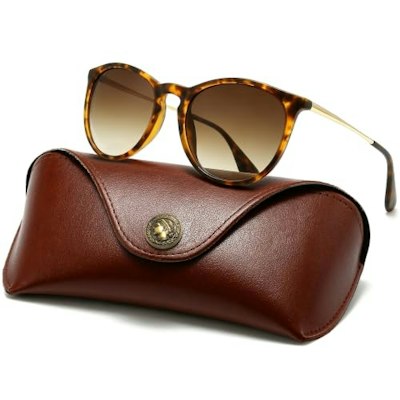 Sungait Vintage Round Sunglasses for $16 + free shipping w/ Prime