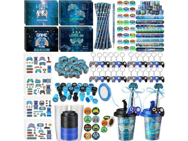 Watersay 110-Piece Video Game Party Favor Set: $64.79 Watersay 110-Piece Video Game Party Favor Set: $64.79
