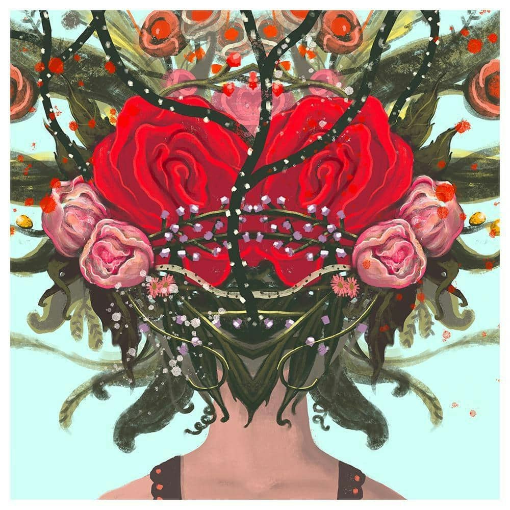 Beauty from within Flowerhead 30" x 30" Unframed Canvas Print: $148.99 Beauty from within Flowerhead 30" x 30" Unframed Canvas Print: $148.99