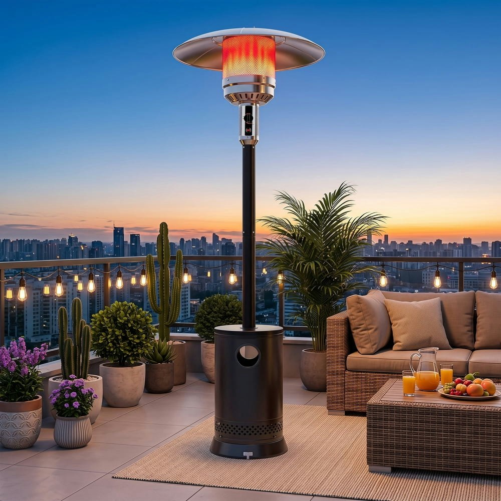 Foowin 50,000 BTU Patio Heater: $129.99 Foowin 50,000 BTU Patio Heater: $129.99