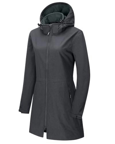 Outdoor Ventures Women's Softshell Fleece-Lined Raincoat: $52.69