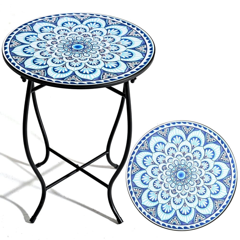 Kabb 14-inch Metal Plant Stand and Side Table: $24 Kabb 14-inch Metal Plant Stand and Side Table: $24