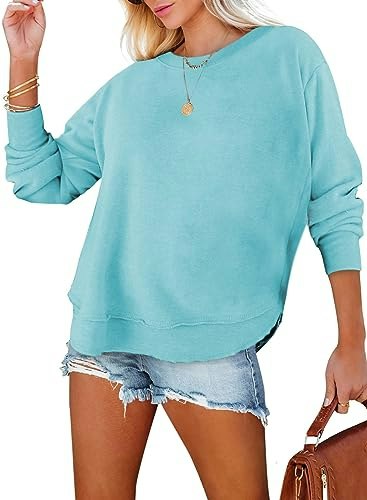 Evaless Women's Crewneck Sweatshirt: $23.98 Evaless Women's Crewneck Sweatshirt: $23.98