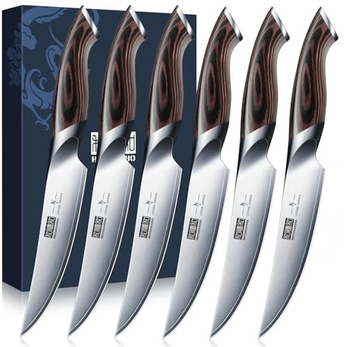 Hoshanho 4.5-Inch Steak Knife 6-Piece Set: $99.98 Hoshanho 4.5-Inch Steak Knife 6-Piece Set: $99.98