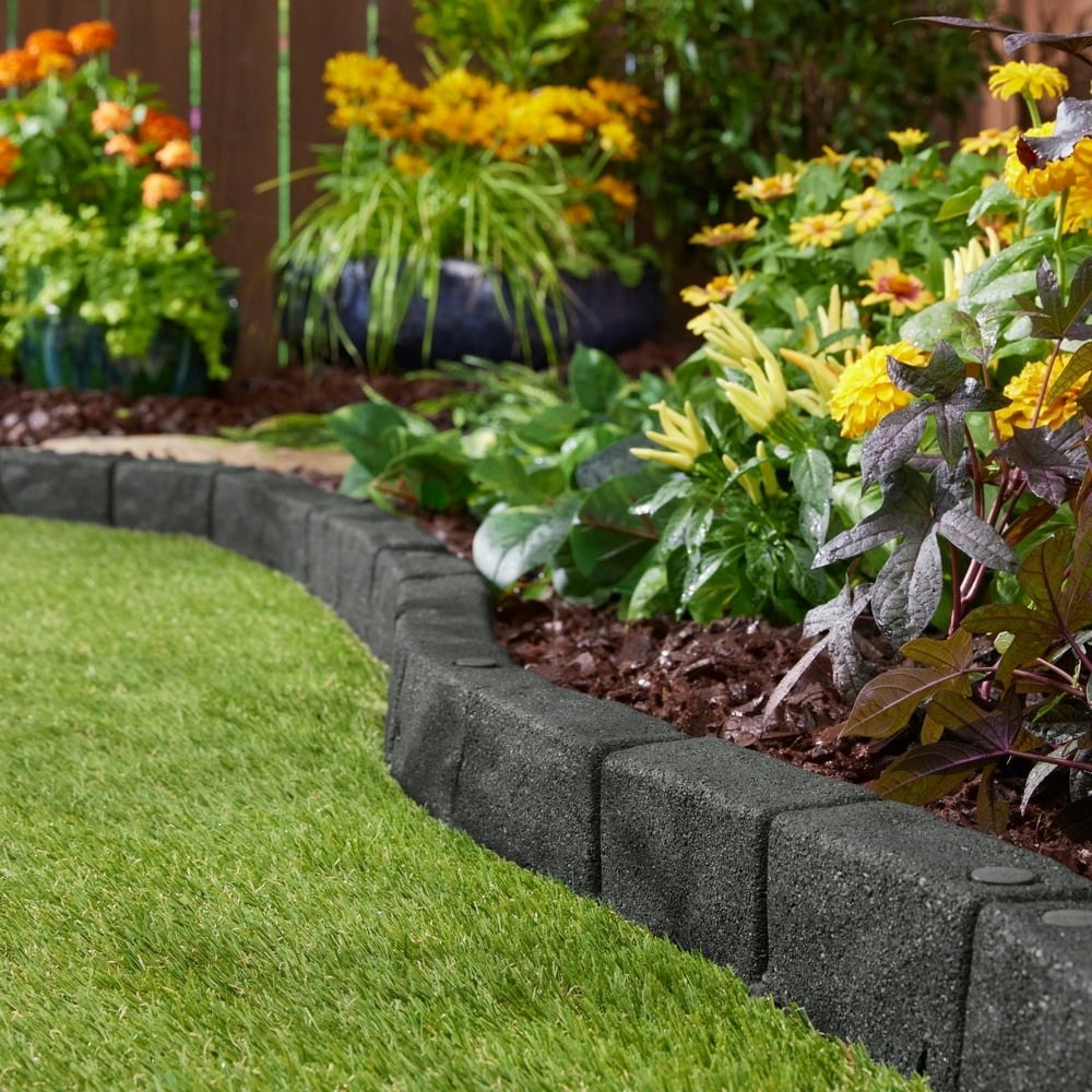 GroundSmart SmartLoc 4-Foot Rubber Cobblestone Landscape Edging 4-Pack: $67.12 GroundSmart SmartLoc 4-Foot Rubber Cobblestone Landscape Edging 4-Pack: $67.12