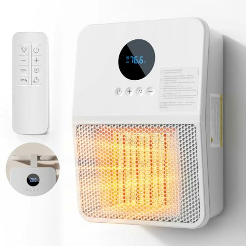Ambiora 1,500W PTC Ceramic Wall Heater: $69.98 Ambiora 1,500W PTC Ceramic Wall Heater: $69.98