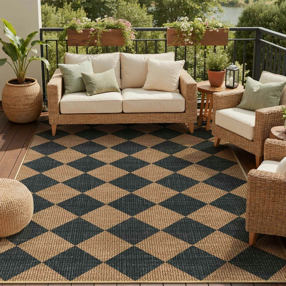 Deorab 5'x8' Outdoor Area Rug: $43.99 Deorab 5'x8' Outdoor Area Rug: $43.99
