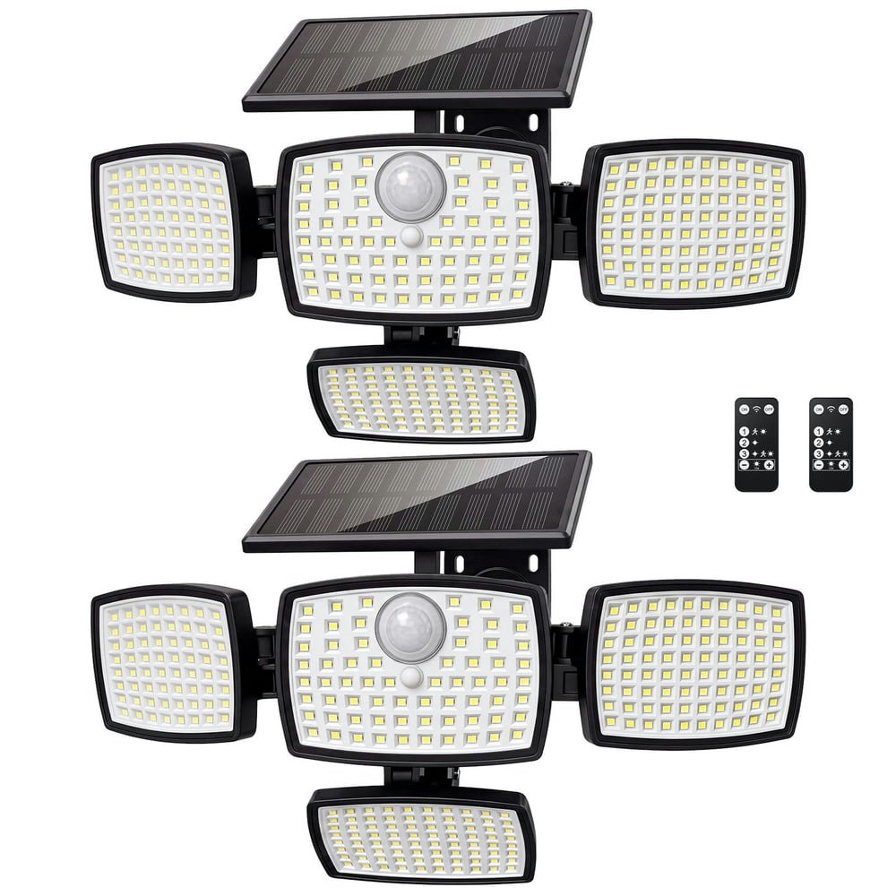 Hoodink 306 LED 4,500-lumen Solar Motion Sensor Security Light: $22.49 Hoodink 306 LED 4,500-lumen Solar Motion Sensor Security Light: $22.49