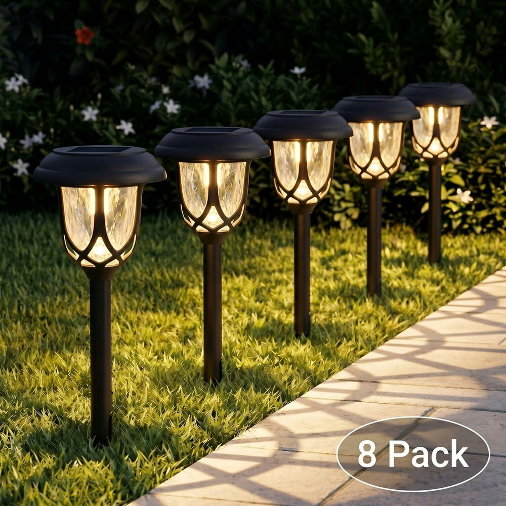SZRSTH Solar Pathway Lights 8-Pack: $39.89 SZRSTH Solar Pathway Lights 8-Pack: $39.89
