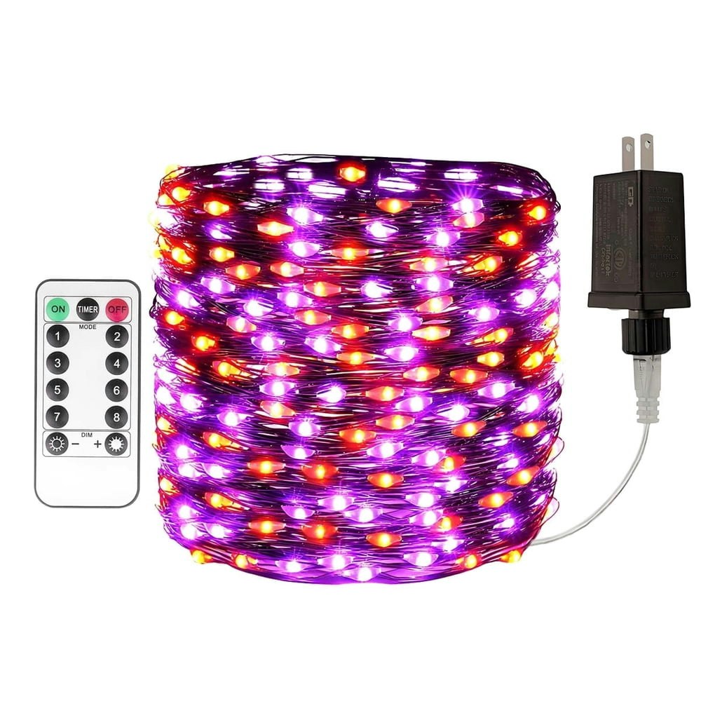 Resnice 66-Foot 200 LED Halloween String Lights: $15.98 Resnice 66-Foot 200 LED Halloween String Lights: $15.98