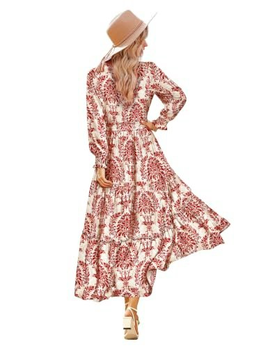 Yesno Women's Floral Long Sleeve Maxi Dress: $19.98 Yesno Women's Floral Long Sleeve Maxi Dress: $19.98