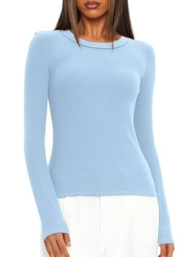 Darong Women's Basic Long Sleeve Layering Top: $16.98 Darong Women's Basic Long Sleeve Layering Top: $16.98