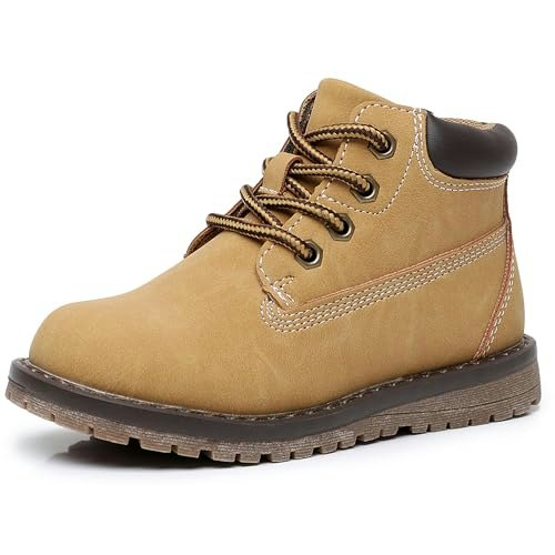 Felabo Boys' Lace-Up Ankle Work Boots: $27.99 Felabo Boys' Lace-Up Ankle Work Boots: $27.99