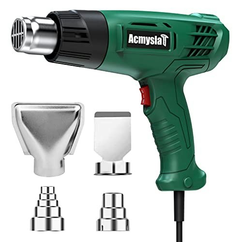 AcmyslaT Dual-Temperature Heat Gun Kit: $16.10 AcmyslaT Dual-Temperature Heat Gun Kit: $16.10