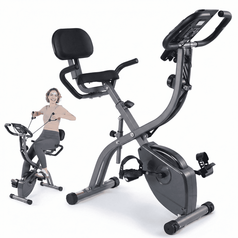 Naipo 3-in-1 Folding Magnetic Stationary Exercise Bike: $109.99 Naipo 3-in-1 Folding Magnetic Stationary Exercise Bike: $109.99