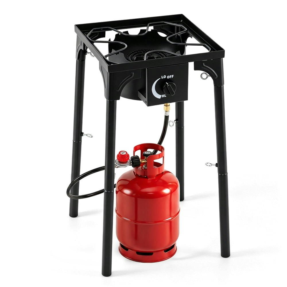 Goplus 80,000 BTU Portable Propane Single Burner Outdoor Camp Stove: $65.09 Goplus 80,000 BTU Portable Propane Single Burner Outdoor Camp Stove: $65.09