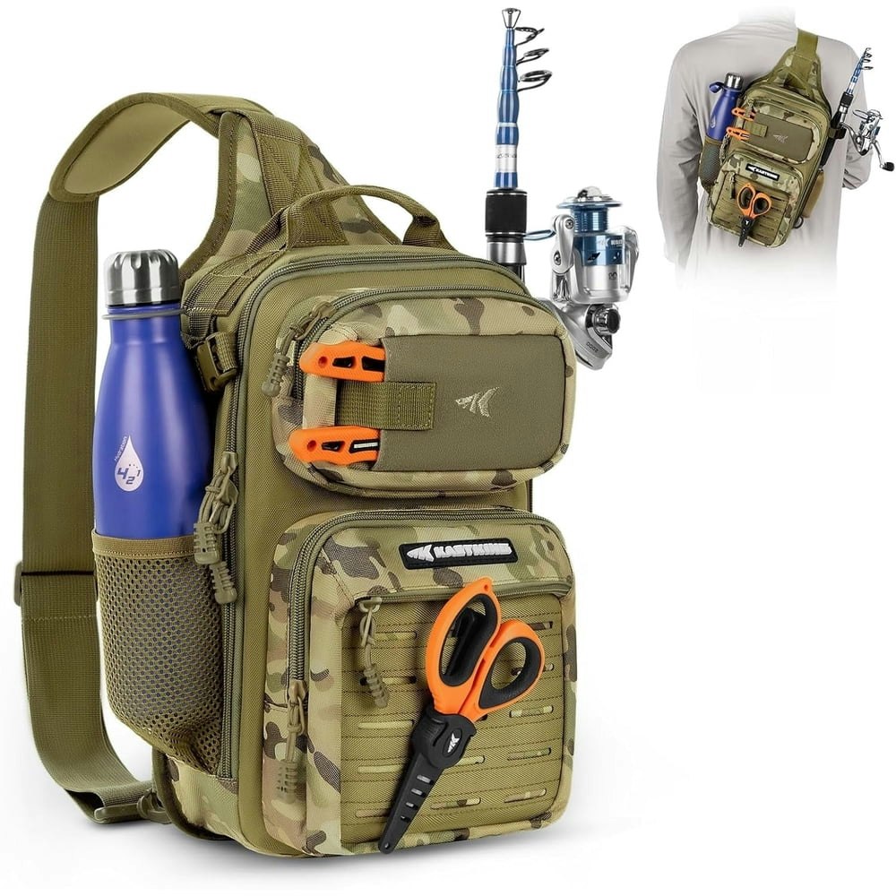 KastKing Tactical Sling Tackle Bag: $20.08 KastKing Tactical Sling Tackle Bag: $20.08