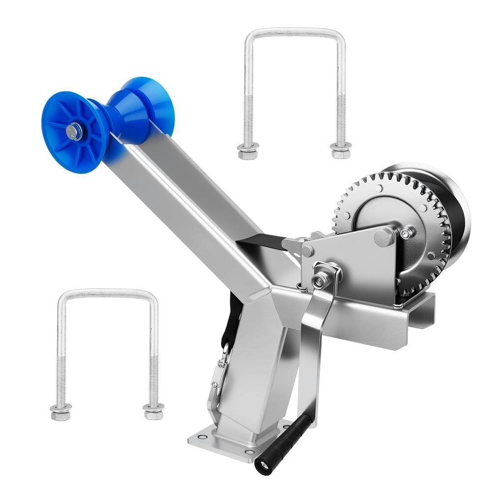 Adjustable Boat Trailer Winch Stand with Roller: $91.42 Adjustable Boat Trailer Winch Stand with Roller: $91.42