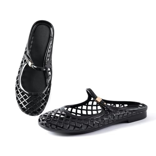 Noctivelle Women's Mary Jane Jelly Mule Sandals: $16.99