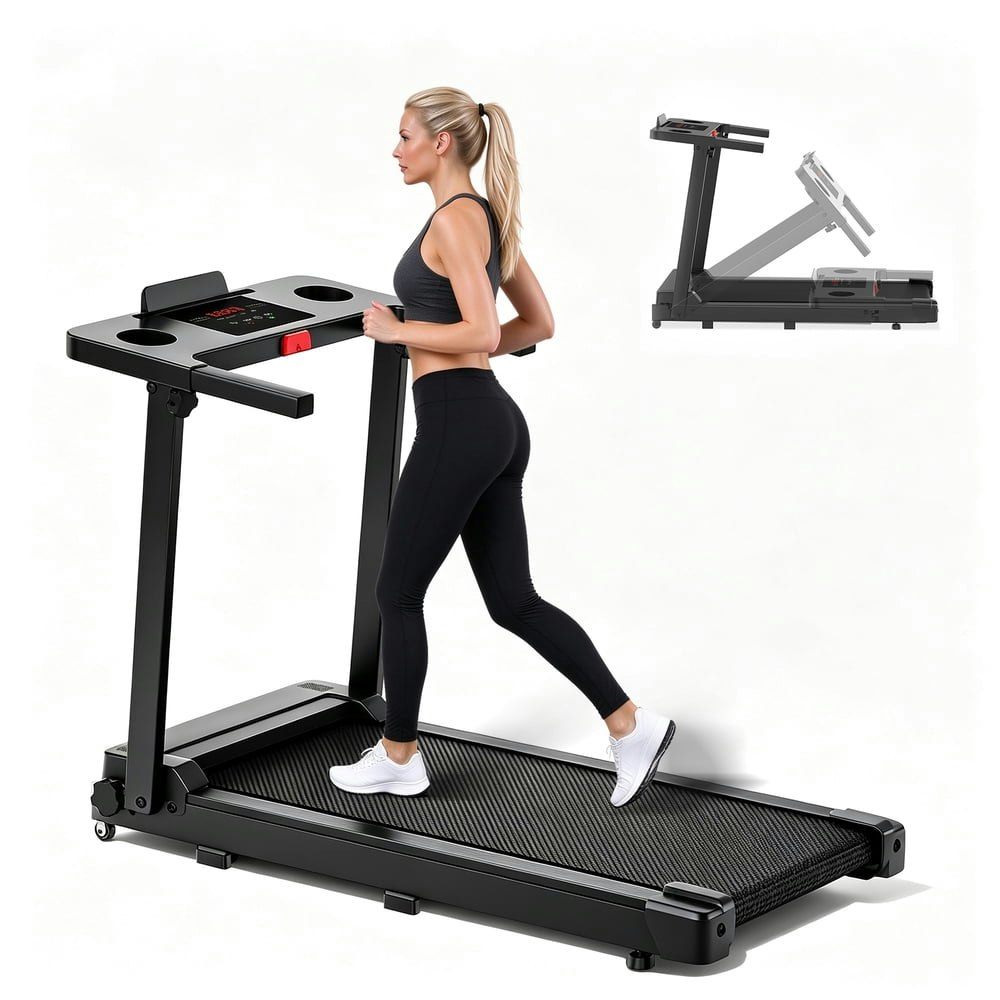 Tomile 3.0 HP Folding Treadmill: $152.99 Tomile 3.0 HP Folding Treadmill: $152.99