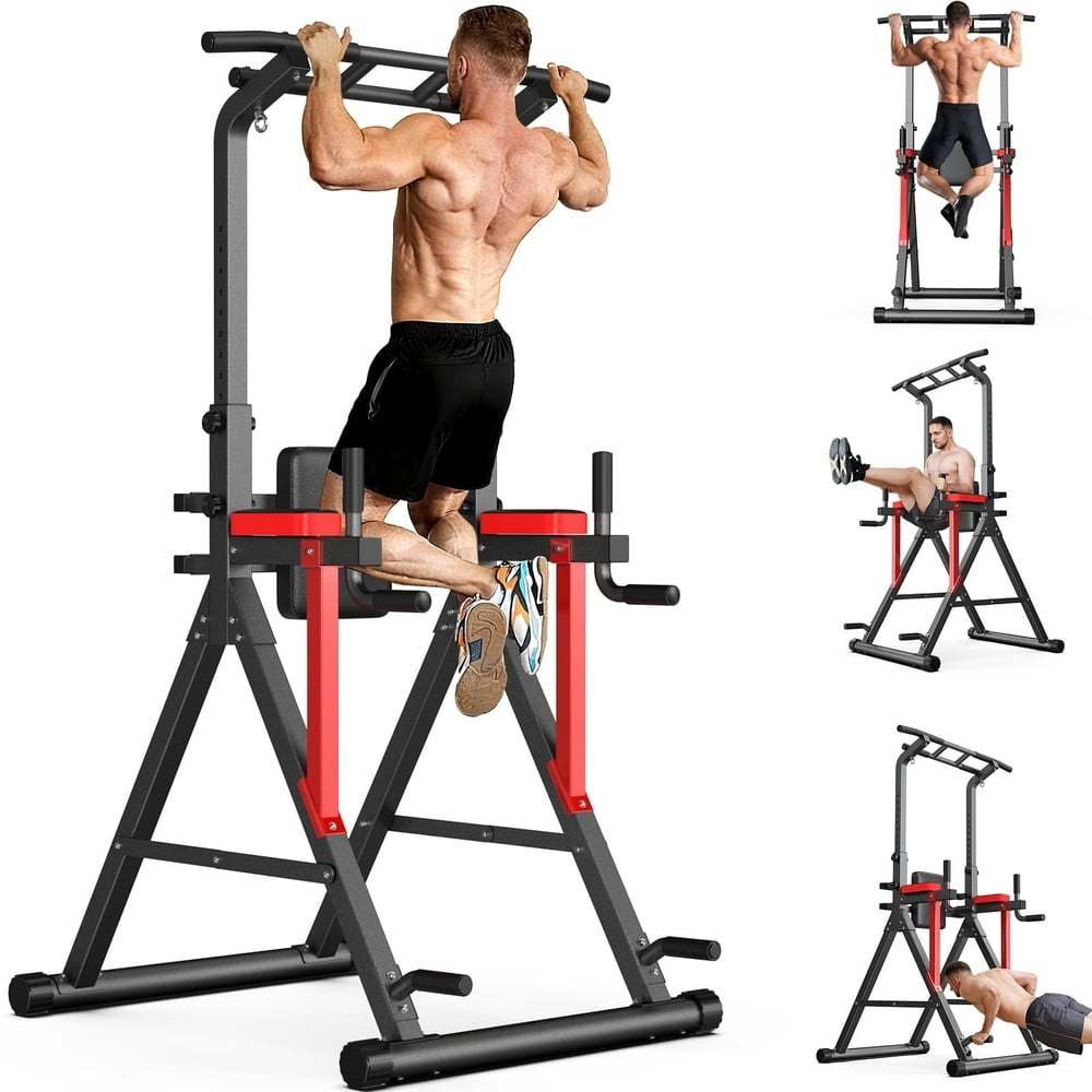 Hasiman Adjustable Power Tower Pull Up and Dip Station: $135.99 Hasiman Adjustable Power Tower Pull Up and Dip Station: $135.99
