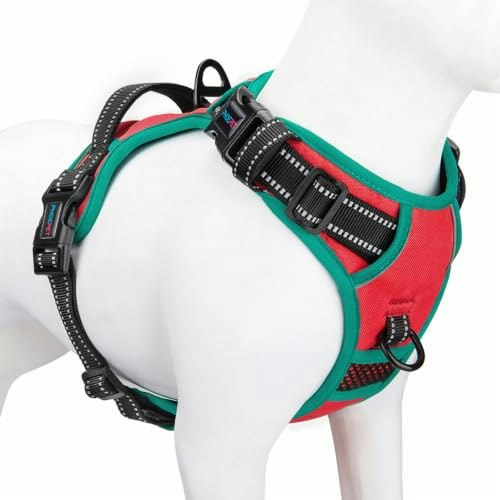Phoepet Adjustable Reflective No-Pull Dog Harness: $18.69 Phoepet Adjustable Reflective No-Pull Dog Harness: $18.69