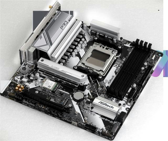ASRock B650M Pro RS WiFi AM5 AMD B650 Micro ATX Motherboard: $110 ASRock B650M Pro RS WiFi AM5 AMD B650 Micro ATX Motherboard: $110