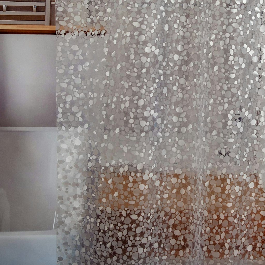 Bostofy 72" x 72" Waterproof Shower Curtain Liner: $14