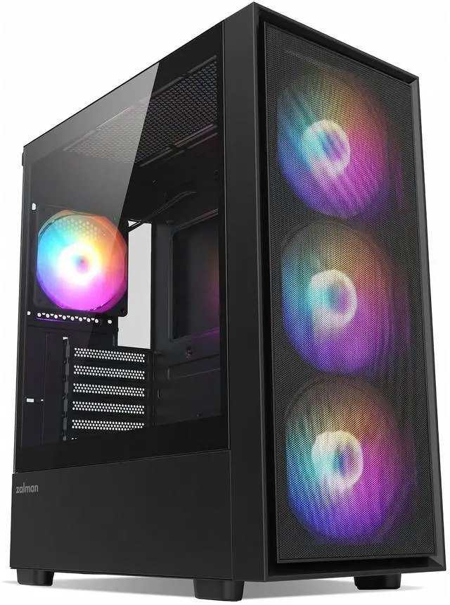 Zalman S6 ATX Mid-Tower RGB Gaming PC Case: $49 Zalman S6 ATX Mid-Tower RGB Gaming PC Case: $49