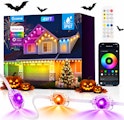 Ecoeve 49-Foot Permanent Outdoor RGB+IC Smart String Lights for $48 w/ Prime + free shipping
