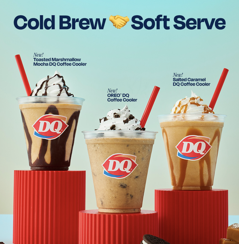 Dairy Queen Small Coffee Coolers: $6.99