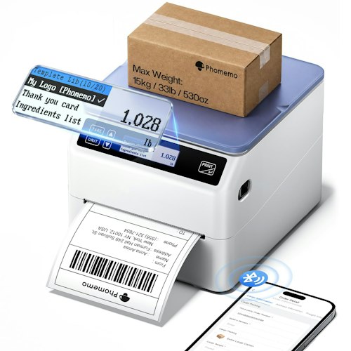 Phomemo D422S Bluetooth Shipping Label Printer for $260 + free shipping