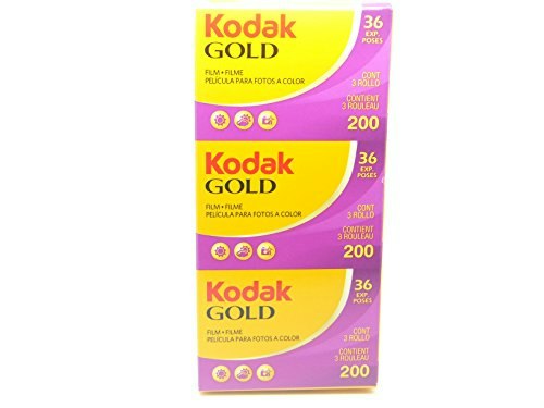 Kodak Gold 200 35mm 36-Exposure Color Film 3-Pack: $30.49 Kodak Gold 200 35mm 36-Exposure Color Film 3-Pack: $30.49
