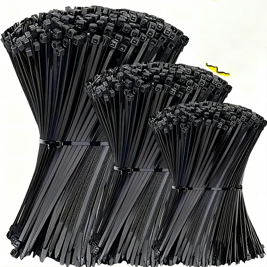 Nylon Universal Self-Locking Cable Ties 100-Pack: 61 cents