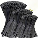 Nylon Universal Self-Locking Cable Ties 100-Pack: 61 cents + free shipping w/ $25