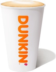 Dunkin' Medium Hot or Iced Coffee: Free w/ purchase