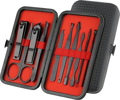 10-in-1 Professional Manicure Set: 68 cents + free shipping w/ $25