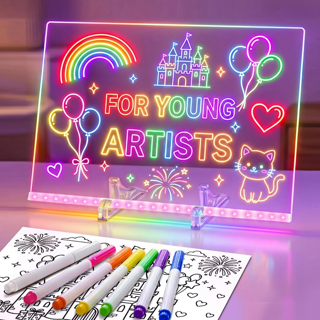 RGB LED Drawing Board: $18