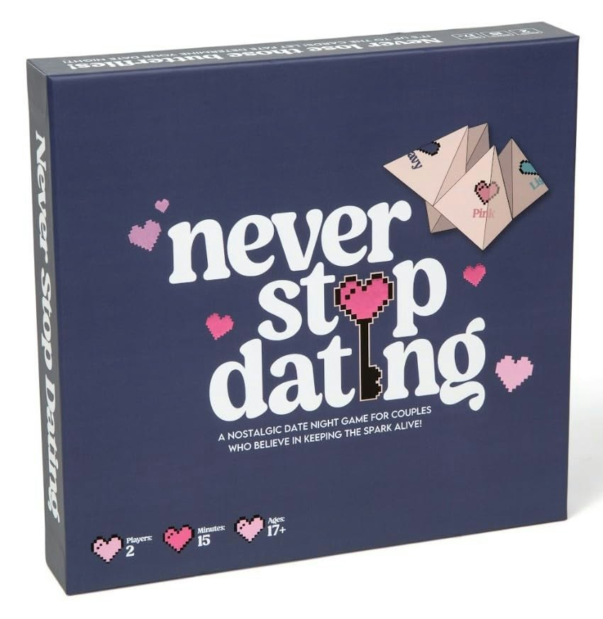 Never Stop Dating Couples Date Night Card Game: $19