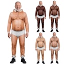 Adult Ugly Costume Jumpsuit Onesie for $18 + $2.99 shipping