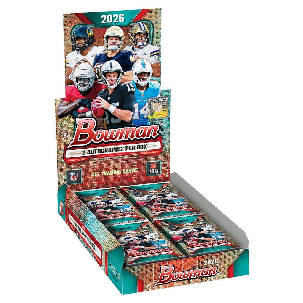 2026 Bowman Football Factory Sealed Hobby Box: $310 App-Only